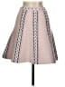 BCBGMAXAZRIA Chevron-herringbone Gray Pink Formal Skirt Size XS - photo 2