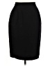 I.Magnin 100% Acetate Solid Black Formal Skirt Size 8 - photo 1