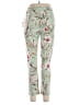 Zara Basic Floral Green Casual Pants Size L - photo 2