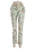 Zara Basic Floral Green Casual Pants Size L - photo 1