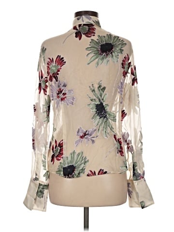 Lafayette 148 New York Long Sleeve Blouse (view 2)
