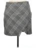Free People Argyle Gray Casual Skirt Size 6 - photo 1