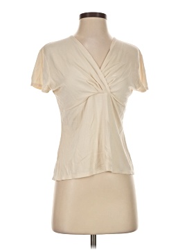 Ann Taylor Short Sleeve Silk Top