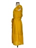 Monteau Yellow Casual Dress Size XS - photo 5
