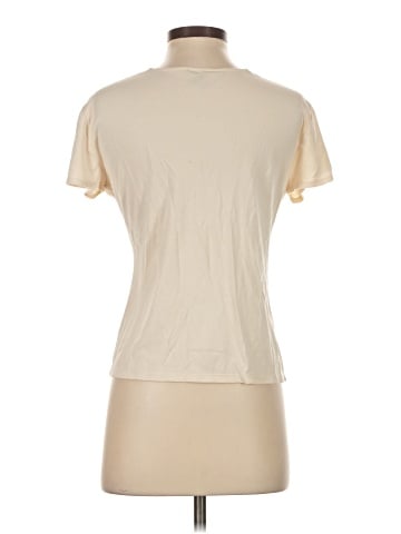 Ann Taylor Short Sleeve Silk Top (view 2)