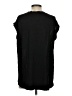 Wilt 100% Linen Black Short Sleeve Top Size XS - photo 2