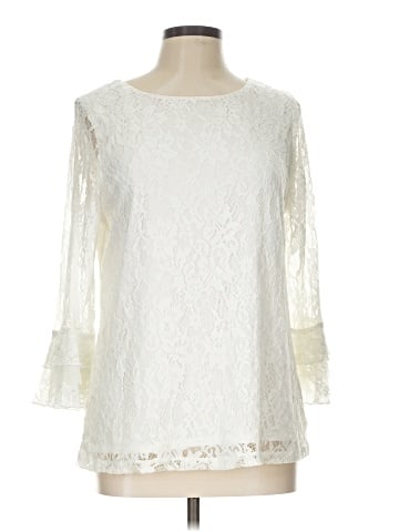 Elle 3/4 Sleeve Blouse (view 1)
