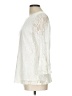 Elle 100% Nylon Ivory 3/4 Sleeve Blouse Size L - photo 5