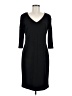 Frank Lyman Design Solid Black Casual Dress Size 8 - photo 1