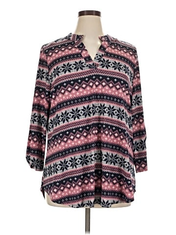 Dear Scarlett 3/4 Sleeve Blouse (view 1)