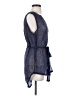 Sundance 100% Linen Blue Sleeveless Blouse Size XS - photo 4