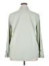 Eddie Bauer Solid Green Long Sleeve Blouse Size XXL - photo 2