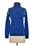 Lands' End 100% Cashmere Color Block Blue Cashmere Pullover Sweater Size XS - photo 1