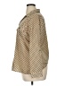 Kim Rogers Polka Dots Tan Long Sleeve Blouse Size XL - photo 5