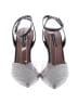 BCBGMAXAZRIA Silver Heels Size 7 - photo 2