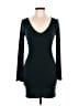 Forever 21 Solid Teal Cocktail Dress Size M - photo 1