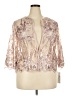 Alex Evenings 100% Polyester Pink Jacket Size 18 - photo 1