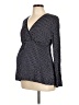 Gap - Maternity Black Long Sleeve Blouse Size Lg Maternity - photo 1