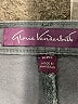 Gloria Vanderbilt Solid Gray Casual Pants Size 16 - photo 7