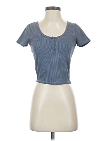 Hollister Short Sleeve Henley (view 1)