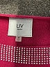 Liv Burgundy Pullover Sweater Size M - photo 7