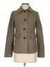 Banana Republic Tweed Brown Wool Coat Size XS - photo 1