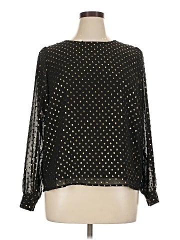J.Crew Factory Store Long Sleeve Blouse (view 1)