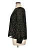 J.Crew Factory Store 100% Polyester Black Long Sleeve Blouse Size XL - photo 5