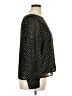 J.Crew Factory Store 100% Polyester Black Long Sleeve Blouse Size XL - photo 4