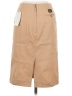 Socapri Solid Tan Formal Skirt Size EU (IT) 40 / US 4 - photo 2