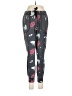 Lovesick Print Gray Casual Pants Size Med Plus (00) - photo 1