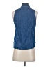Gap Blue Sleeveless Button-Down Shirt Size S (tall) - photo 2