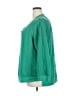 Adrianna Papell Chevron-herringbone Green Pullover Sweater Size 2X - photo 5