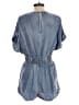 Mustard Seed Chevron-herringbone Blue Romper Size S - photo 2