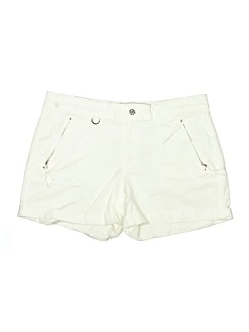White House Black Market Khaki Shorts (view 1)