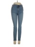 Ann Taylor LOFT Solid Blue Jeans Size 27 waist - photo 1