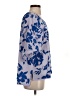 Umgee Blue 3/4 Sleeve Blouse Size S - photo 4