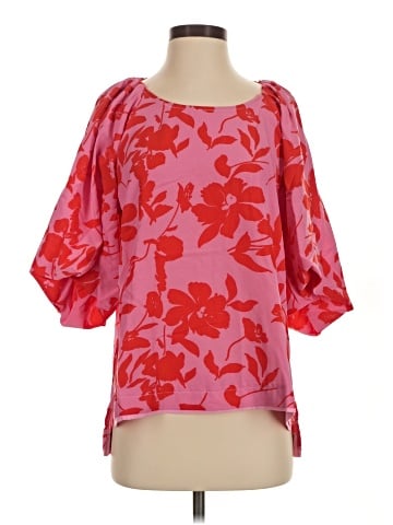 Umgee 3/4 Sleeve Blouse (view 1)