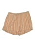 Madewell Stripes Tan Shorts Size 2X - photo 1