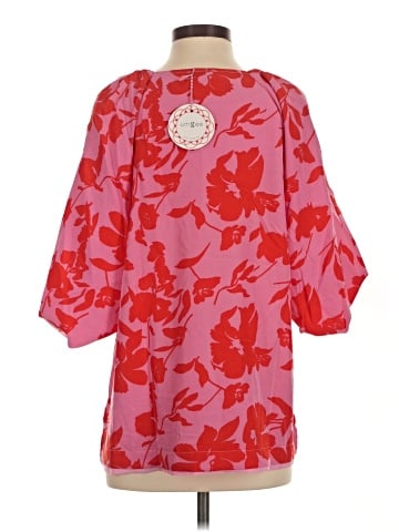 Umgee 3/4 Sleeve Blouse (view 2)