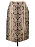 J.Crew Animal Print Brown Wool Skirt Size 2 - photo 1
