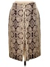 J.Crew Animal Print Brown Wool Skirt Size 2 - photo 2