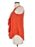 Iz Byer Orange Sleeveless Blouse Size S - photo 5