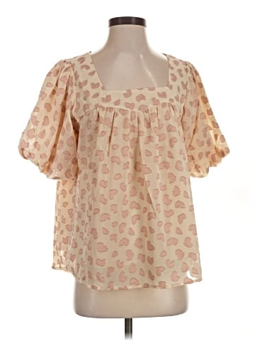 Umgee Short Sleeve Blouse (view 1)