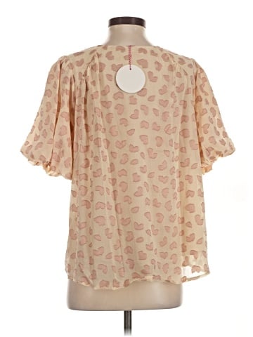 Umgee Short Sleeve Blouse (view 2)