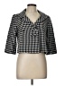 Ann Taylor LOFT Houndstooth Ivory Blazer Size 10 Petite - photo 1