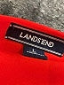 Lands' End Solid Red Casual Dress Size L - photo 7