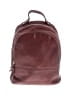 Margot 100% Leather Burgundy Backpack One size - photo 1