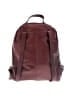 Margot 100% Leather Burgundy Backpack One size - photo 2