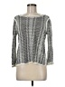 Nic + Zoe Silver Pullover Sweater Size M - photo 1